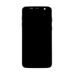 LCD display Samsung G935 Galaxy S7 Edge + dotyk + přední kryt černý
