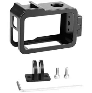 Pouzdro PULUZ Metal housing with a cold shoe mount for DJI Osmo Action 4/3