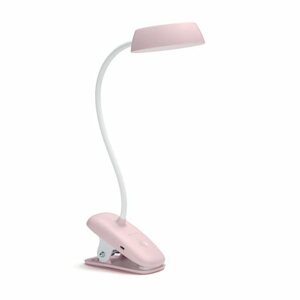Philips lampa Donutclip lampička na klip 3W růžová